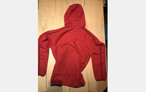 Veste club rouge modèle femme